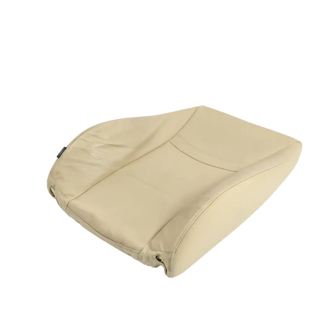 BMW E90 E91 LCI Housse De Dossier De Siège Avant Droit Cuir Beige Dakota - SKU 7246804-2 - Numéro de pièce 7246804