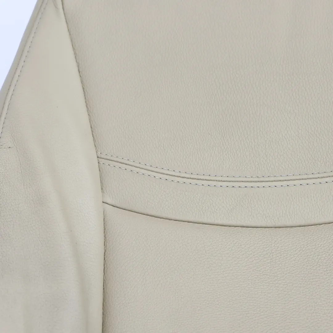 Front Seat Backrest Cover Leather Dakota Beige Right O/S to BMW E90 E91 LCI with Part number 7246804 BMW E90 E91 LCI Front Seat Backrest Cover Leather Dakota Beige Right O/S - SKU 7246804-2 - Part number 7246804