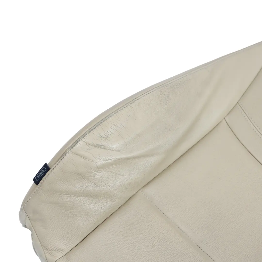 Asiento Delantero Respaldo Funda Cuero Dakota Beige Derecha para BMW E91 LCI con número de pieza 7246804 BMW E91 LCI Asiento Delantero Respaldo Funda Cuero Dakota Beige Derecha - SKU 7246804-2 - Número de pieza 7246804