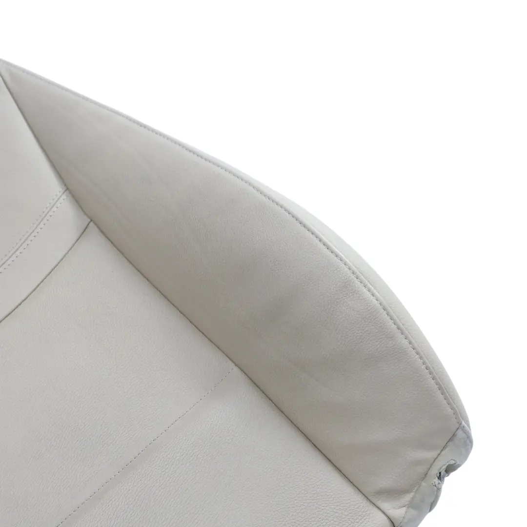 BMW E90 E91 LCI Front Seat Backrest Cover Leather Dakota Beige Right O/S - SKU 7246804-2 - Part number 7246804