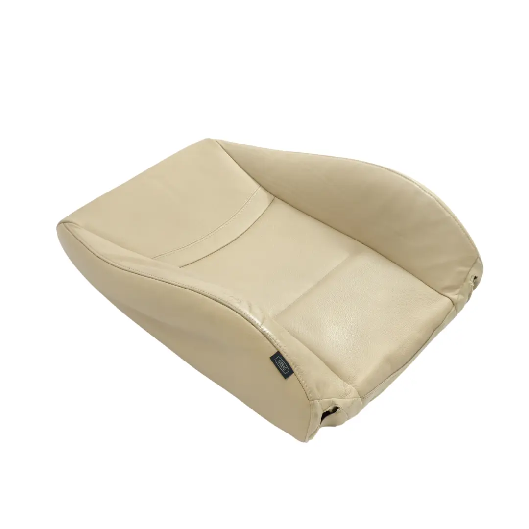 BMW E90 E91 LCI Housse De Dossier De Siège Avant Droit Cuir Beige Dakota - SKU 7246804-2 - Numéro de pièce 7246804