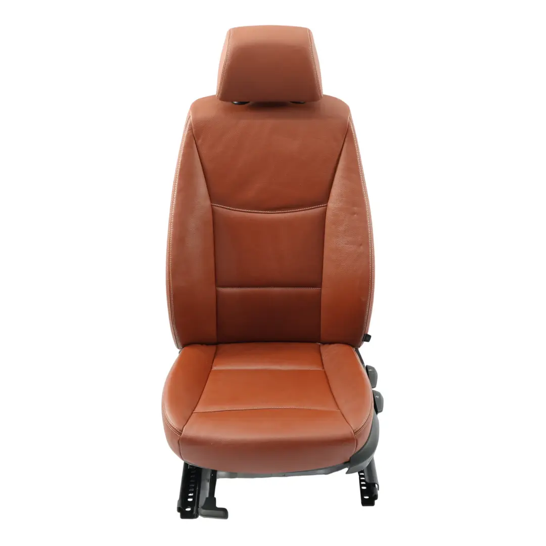 BMW X3 F25 Sedile Anteriore Riscaldato Pelle Rot Braun Sinistra - SKU 7255659-1 - Numero di parte 7255659