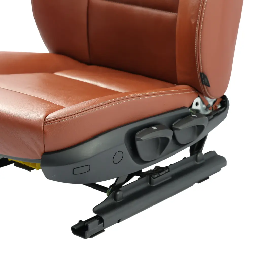 Asiento Delantero Calefactable Cuero Rot Braun Izquierdo para BMW X3 F25 con número de pieza 7255659 BMW X3 F25 Asiento Delantero Calefactable Cuero Rot Braun Izquierdo - SKU 7255659-1 - Número de pieza 7255659