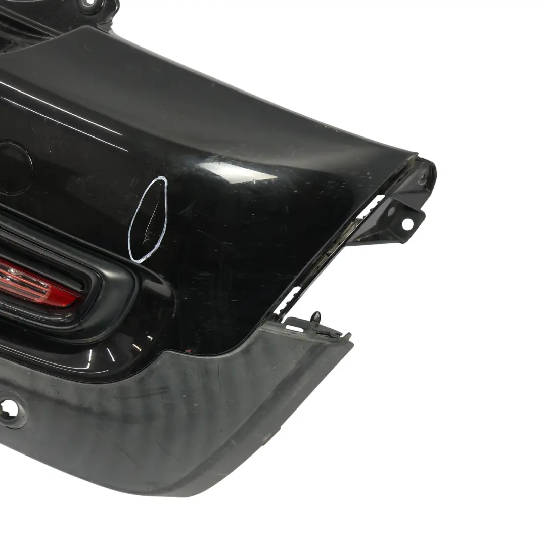 Rear Bumper Mini R56 R57 LCI Cooper S PDC Trim Panel Midnight Black - A94 - SKU 7264358-MNB - Part number 7264358