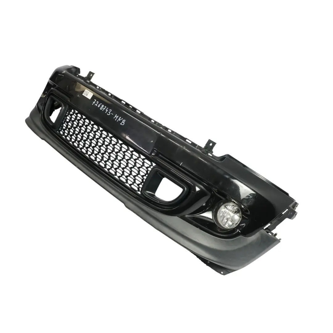 Mini R55 R56 LCI Cooper S Zderzak Przedni Midnight Black Czarny Metalik A94 - SKU 7268743-MNB - Numer Części 7268743