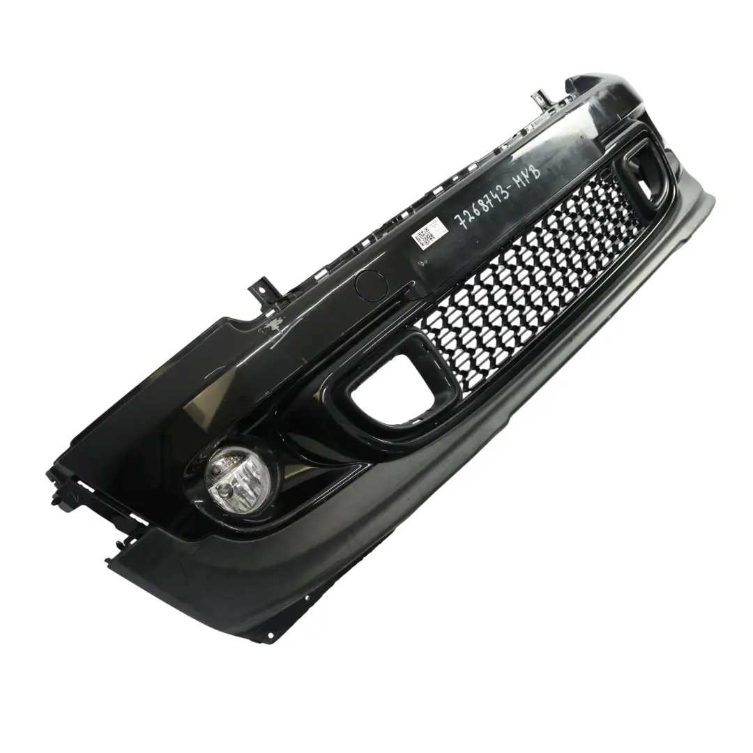 Mini R55 R56 LCI Cooper S Zderzak Przedni Midnight Black Czarny Metalik A94 - SKU 7268743-MNB - Numer Części 7268743