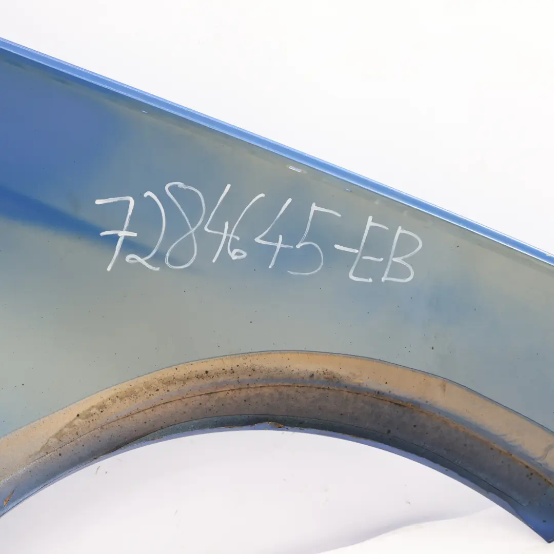 BMW F20 F21 F22 Seitenwand Vorne Rechts Kotflügel Estorilblau Blau - B45 - SKU 7284645-EB - Teilenummer 7284645
