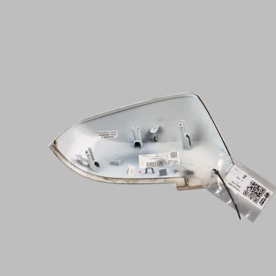 BMW F36 Coque De Rétroviseur Gauche Finition Alpinweiss 3-300 7332126 - SKU 7292745-AW1 - Numéro de pièce 7292745