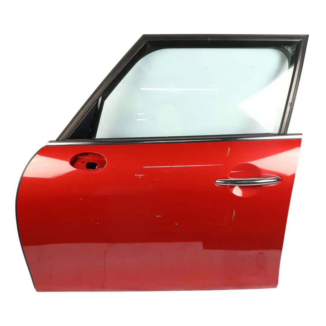 Door Front Left N/S Covering Panel Blazing Red Metallic - B83 to Mini F55 with Part number 7327445 Mini F55 Door Front Left N/S Covering Panel Blazing Red Metallic - B83 - SKU 7327445-BRM - Part number 7327445