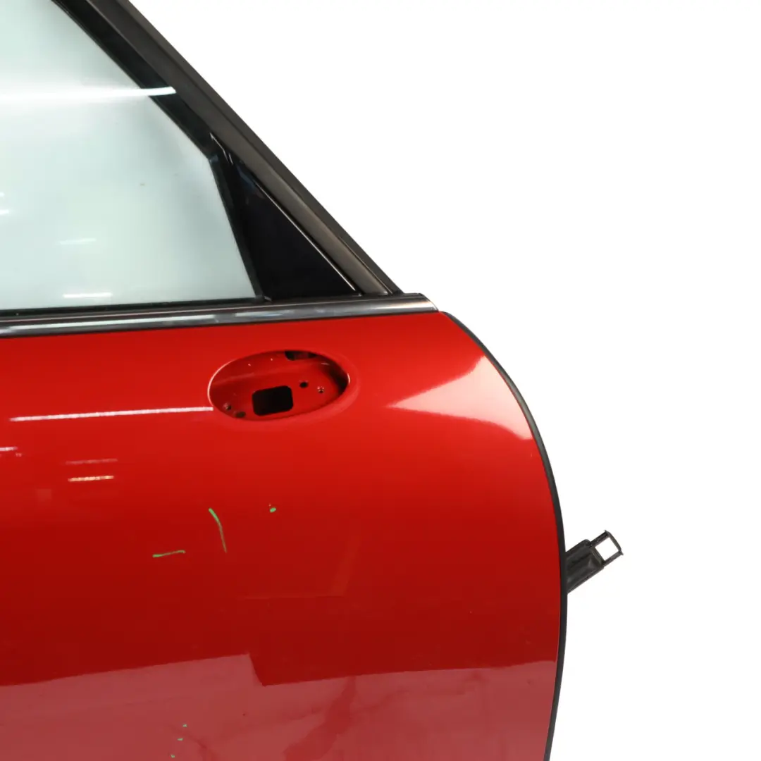 Door Front Right O/S Covering Panel Blazing Red Metallic - B63 to Mini F55 with Part number 7327446 Mini F55 Door Front Right O/S Covering Panel Blazing Red Metallic - B63 - SKU 7327446-BRM - Part number 7327446
