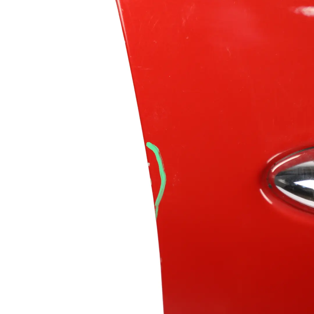 Door Front Right O/S Covering Panel Blazing Red Metallic - B63 to Mini F55 with Part number 7327446 Mini F55 Door Front Right O/S Covering Panel Blazing Red Metallic - B63 - SKU 7327446-BRM - Part number 7327446