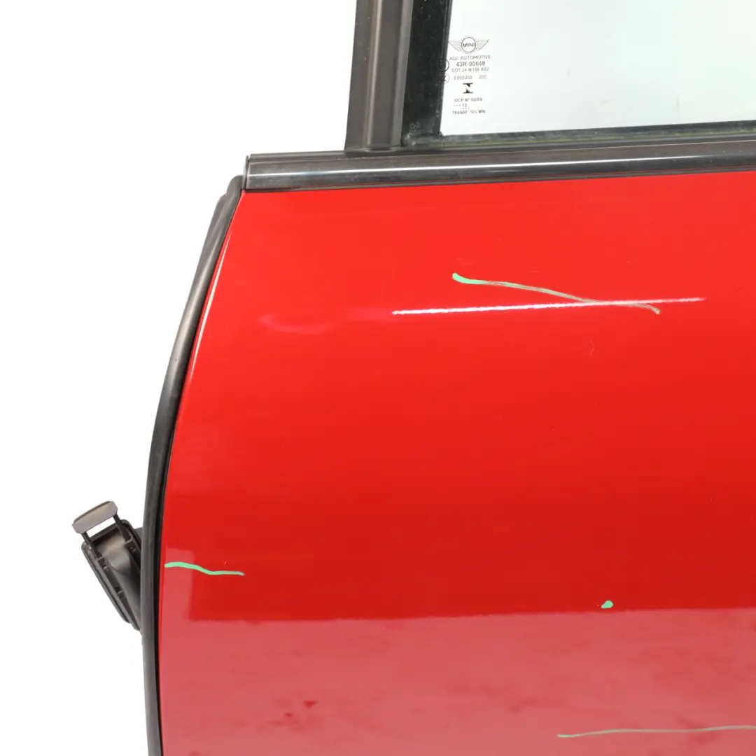 Mini F55 Door Rear Left N/S Covering Panel Blazing Red Metallic - B83 - SKU 7327449-BRM - Part number 7327449