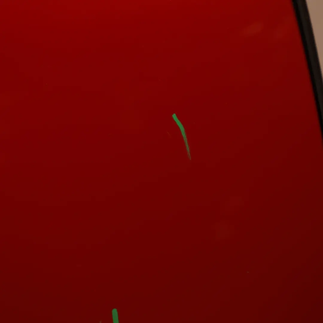 Mini F55 Door Rear Right O/S Covering Panel Blazing Red Metallic - B83 - SKU 7327450-BRM - Part number 7327450