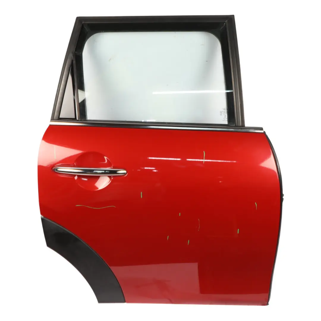 Mini F55 Door Rear Right O/S Covering Panel Blazing Red Metallic - B83 - SKU 7327450-BRM - Part number 7327450