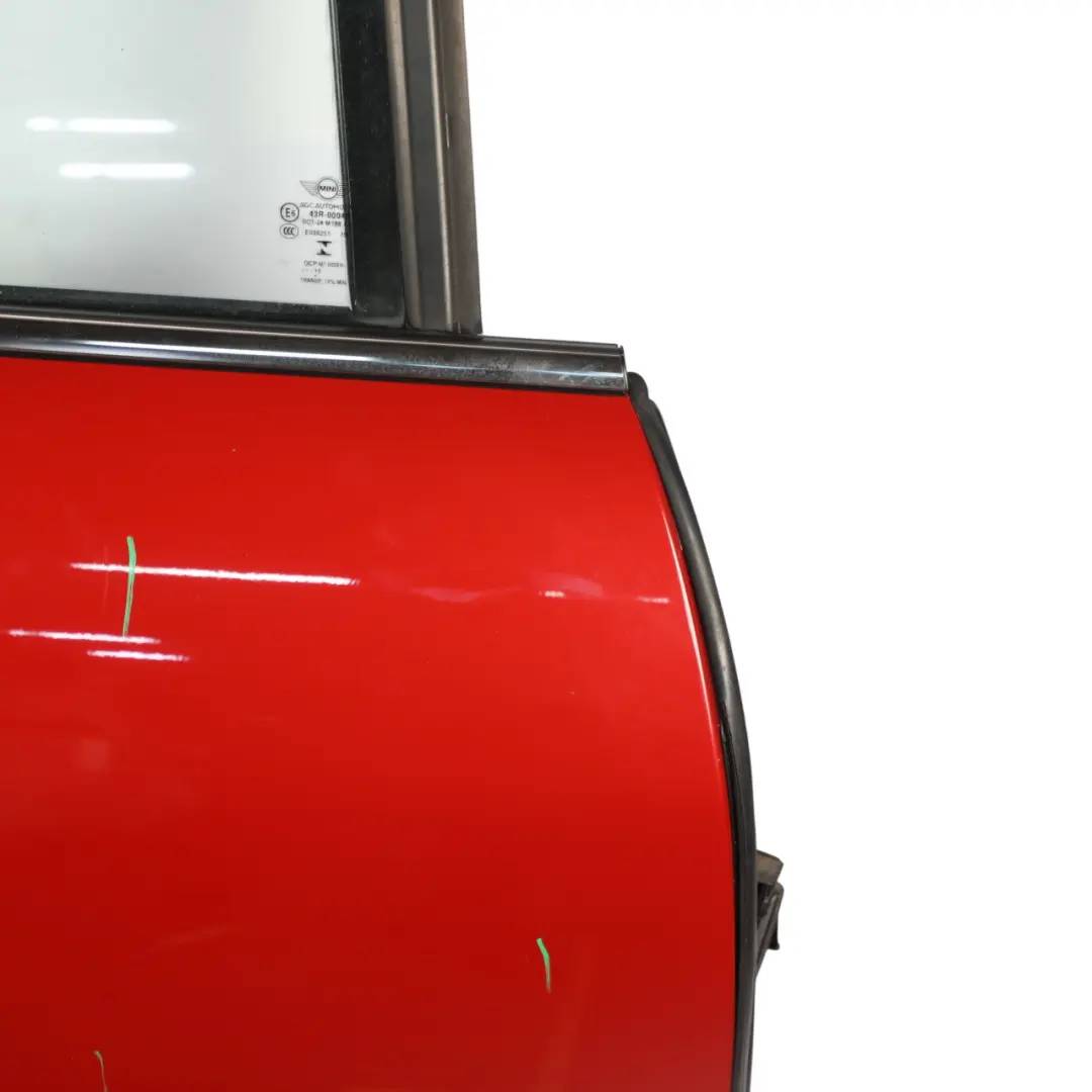 Mini F55 Door Rear Right O/S Covering Panel Blazing Red Metallic - B83 - SKU 7327450-BRM - Part number 7327450