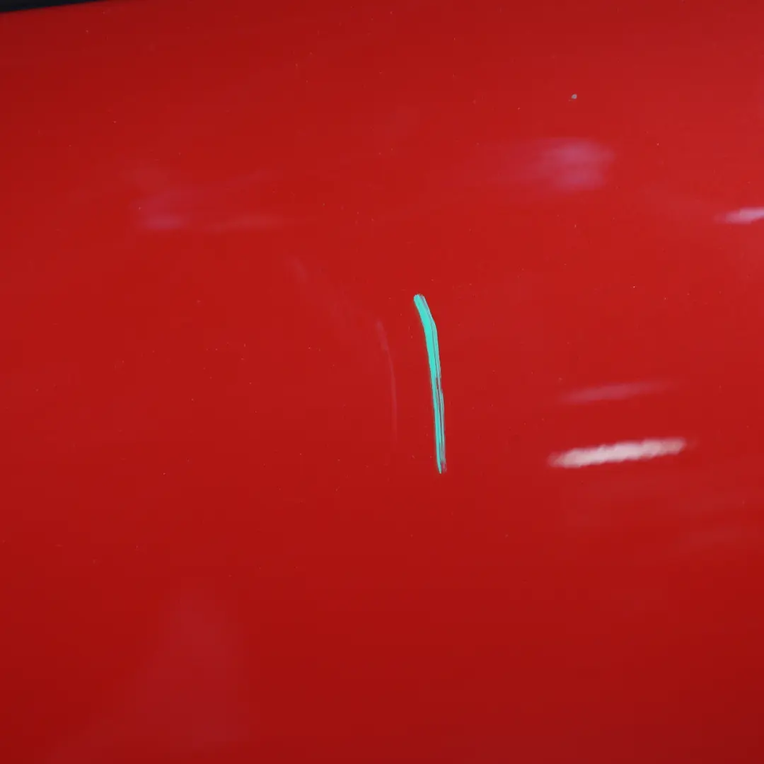 Mini F55 Door Rear Right O/S Covering Panel Blazing Red Metallic - B83 - SKU 7327450-BRM - Part number 7327450