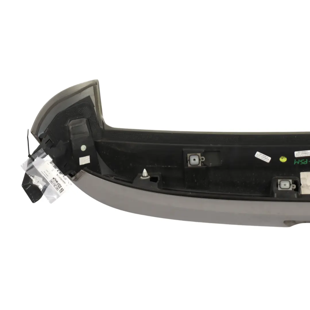 BMW F46 Gran Tourer Rear Spoiler Upper Trunk Lid Platinum Silver Metallic - C08 - SKU 7349448-PSM - Part number 7349448