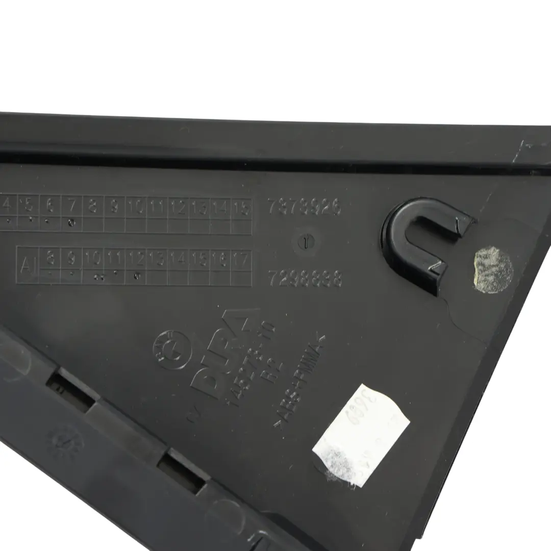 BMW F45 Window Door Corner Cover Rear Right O/S Trim Panel High Gloss - SKU 7373926 - Part number 7373926