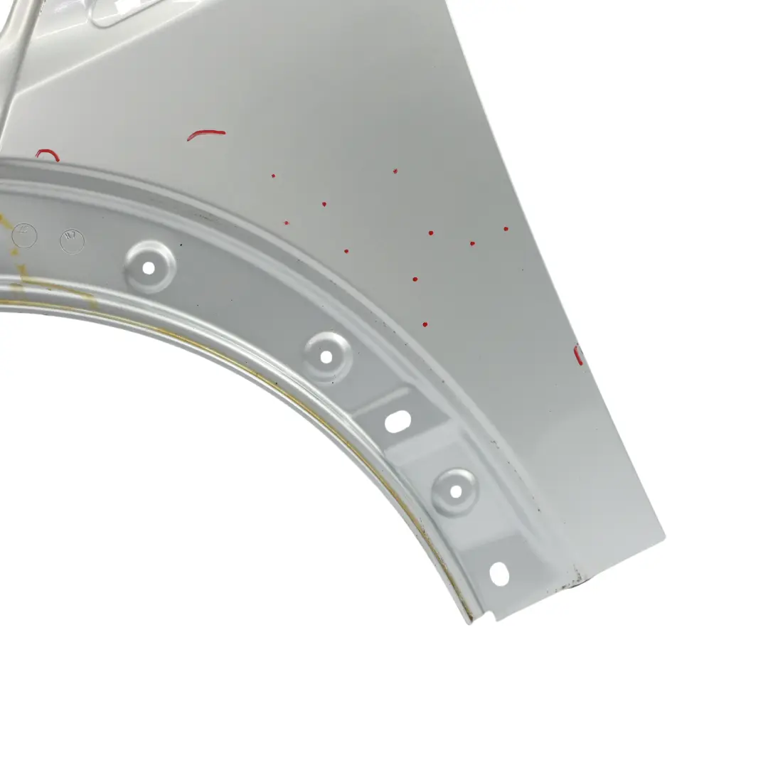 Mini F55 F56 Front Left N/S Side Wing Panel Fender White Silver Metallic - A62 - SKU 7374521-WS - Part number 7374521