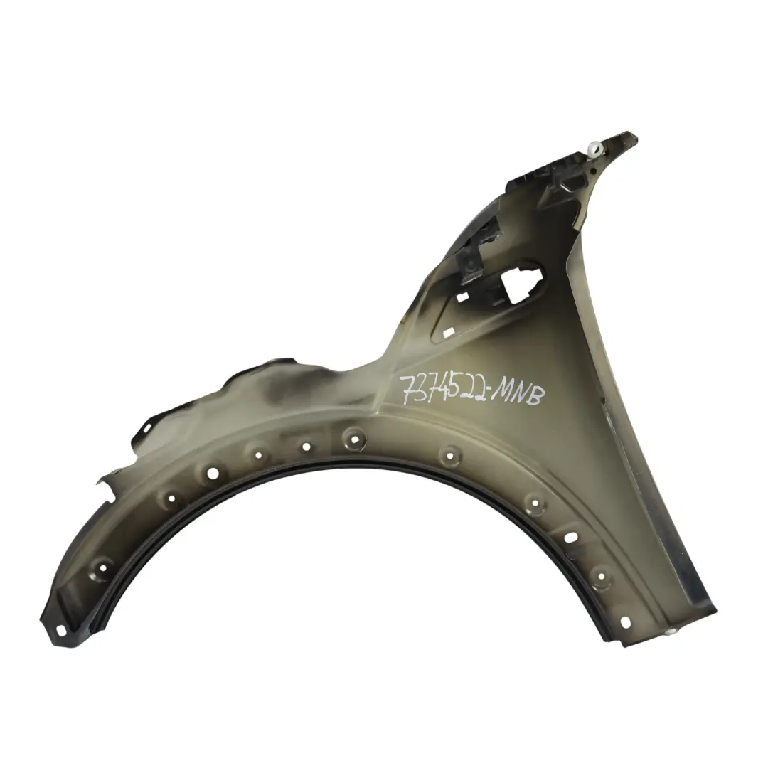Mini F55 F56 Side Panel Fender Front Right Wing O/S Midnight Black - A94 - SKU 7374522-MNB - Part number 7374522