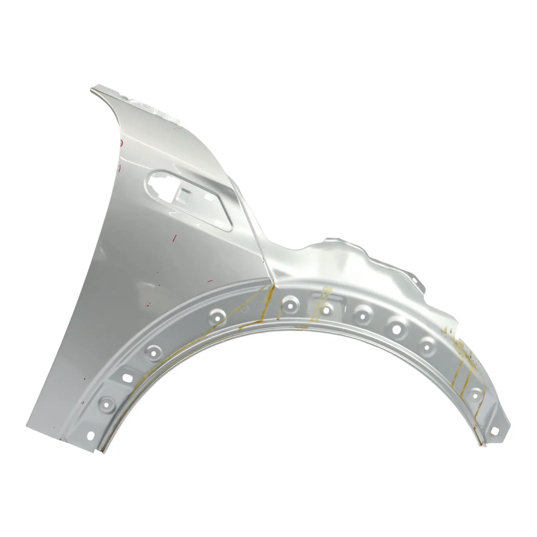 Mini F55 F56 Side Panel Front Right O/S Wing Covering White Silver Metallic A62