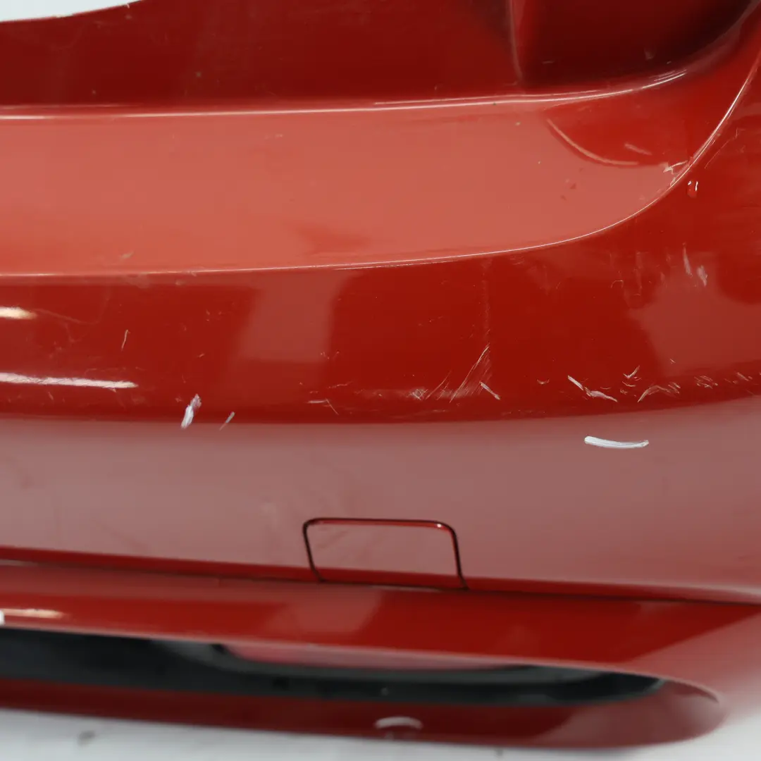 Bumper Cooper S Trim Panel PDC White Silver Metallic - A62 to Mini F55 Rear with Part number 7380036 Mini F55 Rear Bumper Cooper S Trim Panel PDC White Silver Metallic - A62 - SKU 7380036-BRMII - Part number 7380036