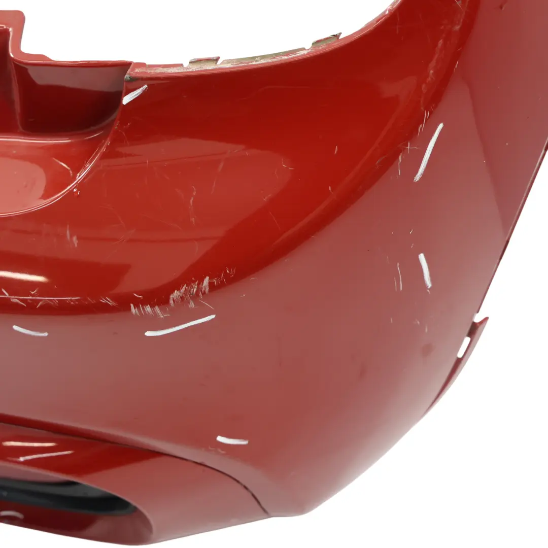 Mini F55 Rear Bumper Cooper S Trim Panel PDC Blazing Red II Metallic - B83 - SKU 7380036-BRMII - Part number 7380036