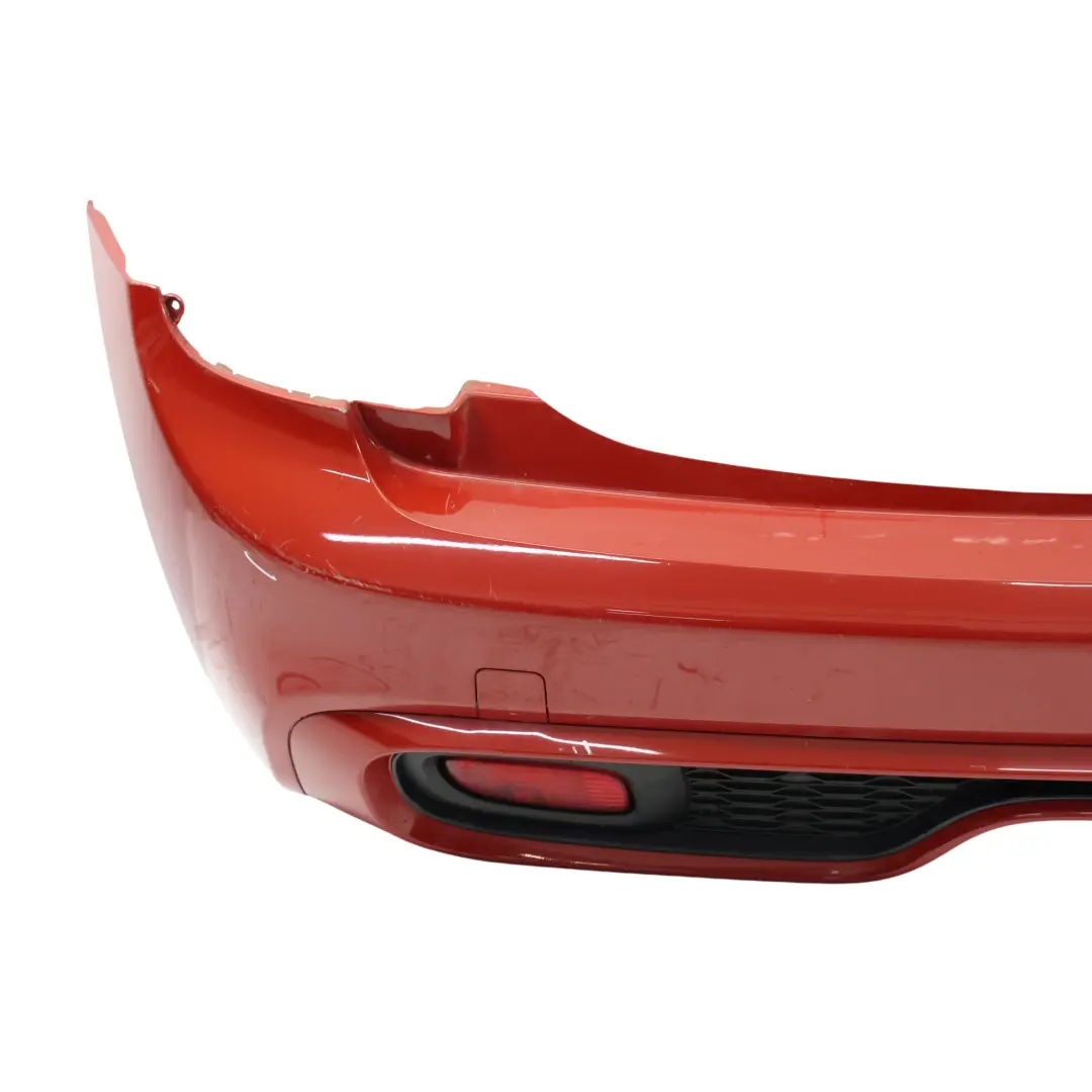 Bumper Cooper S Trim Panel PDC Blazing Red II Metallic - B83 to Mini F55 Rear with Part number 7380036 Mini F55 Rear Bumper Cooper S Trim Panel PDC Blazing Red II Metallic - B83 - SKU 7380036-BRMII - Part number 7380036