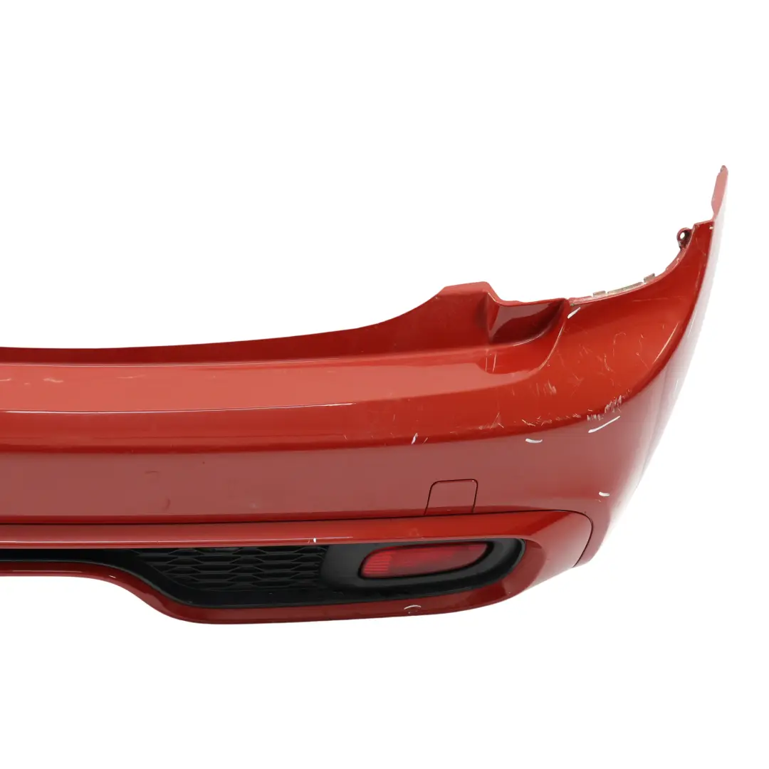 Mini F55 Rear Bumper Cooper S Trim Panel PDC White Silver Metallic - A62 - SKU 7380036-BRMII - Part number 7380036