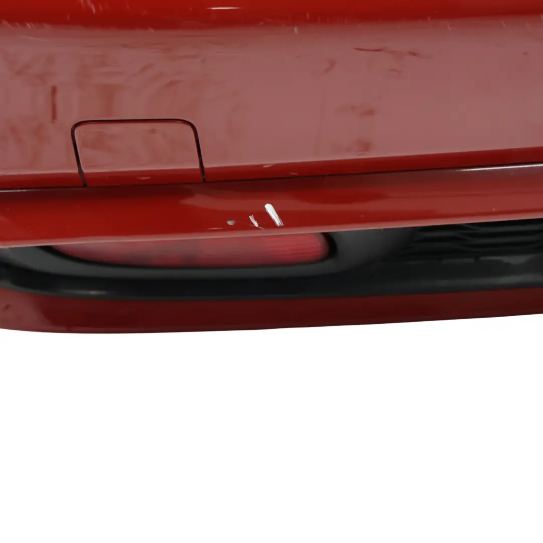 Mini F55 Rear Bumper Cooper S Trim Panel PDC Blazing Red II Metallic - B83 - SKU 7380036-BRMII - Part number 7380036
