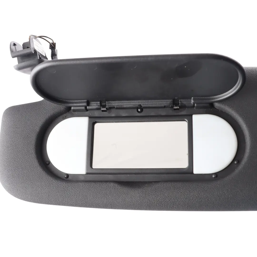  Sun Visor Mini Cooper One F55 F56 Sunvisor Mirror Cover Left N/S Black - SKU 7382103-2 - Part number 7382103
