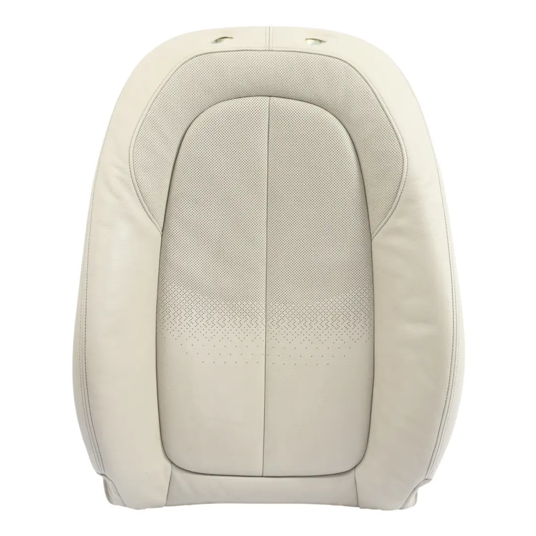 BMW X1 F48 Front Seat Backrest Heated Left N/S Leather Dakota Perforated Oyster - SKU 7398423-1 - Part number 7398423