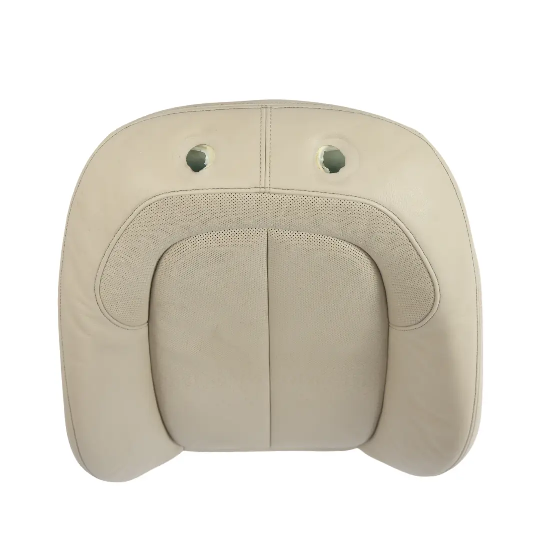 Respaldo Asiento Delantero Calefactable Izquierdo Cuero Dakota Oyster para BMW X1 F48 con número de pieza 7398423 BMW X1 F48 Respaldo Asiento Delantero Calefactable Izquierdo Cuero Dakota Oyster - SKU 7398423-1 - Número de pieza 7398423