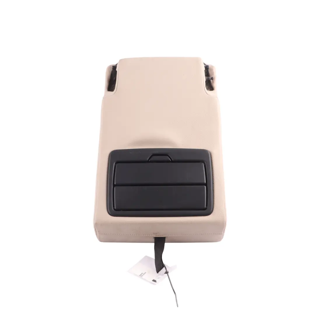 Middle Center Arm Rest Cupholder Leather Oyster to BMW F45 F48 Rear Seat with Part number 7399376 BMW F45 F48 Rear Seat Middle Center Arm Rest Cupholder Leather Oyster - SKU 7399376 - Part number 7399376