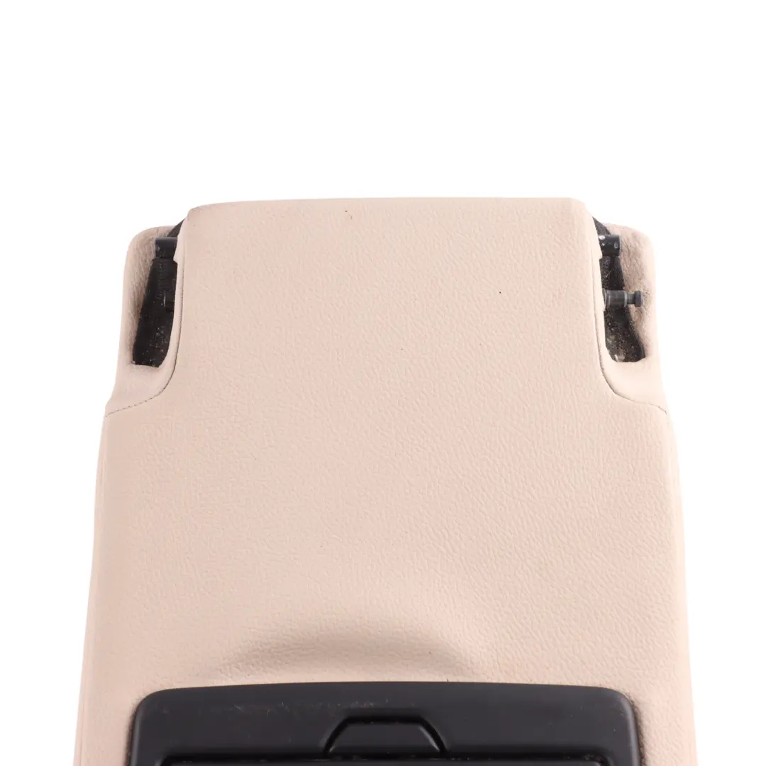 Middle Center Arm Rest Cupholder Leather Oyster to BMW F45 F48 Rear Seat with Part number 7399376 BMW F45 F48 Rear Seat Middle Center Arm Rest Cupholder Leather Oyster - SKU 7399376 - Part number 7399376