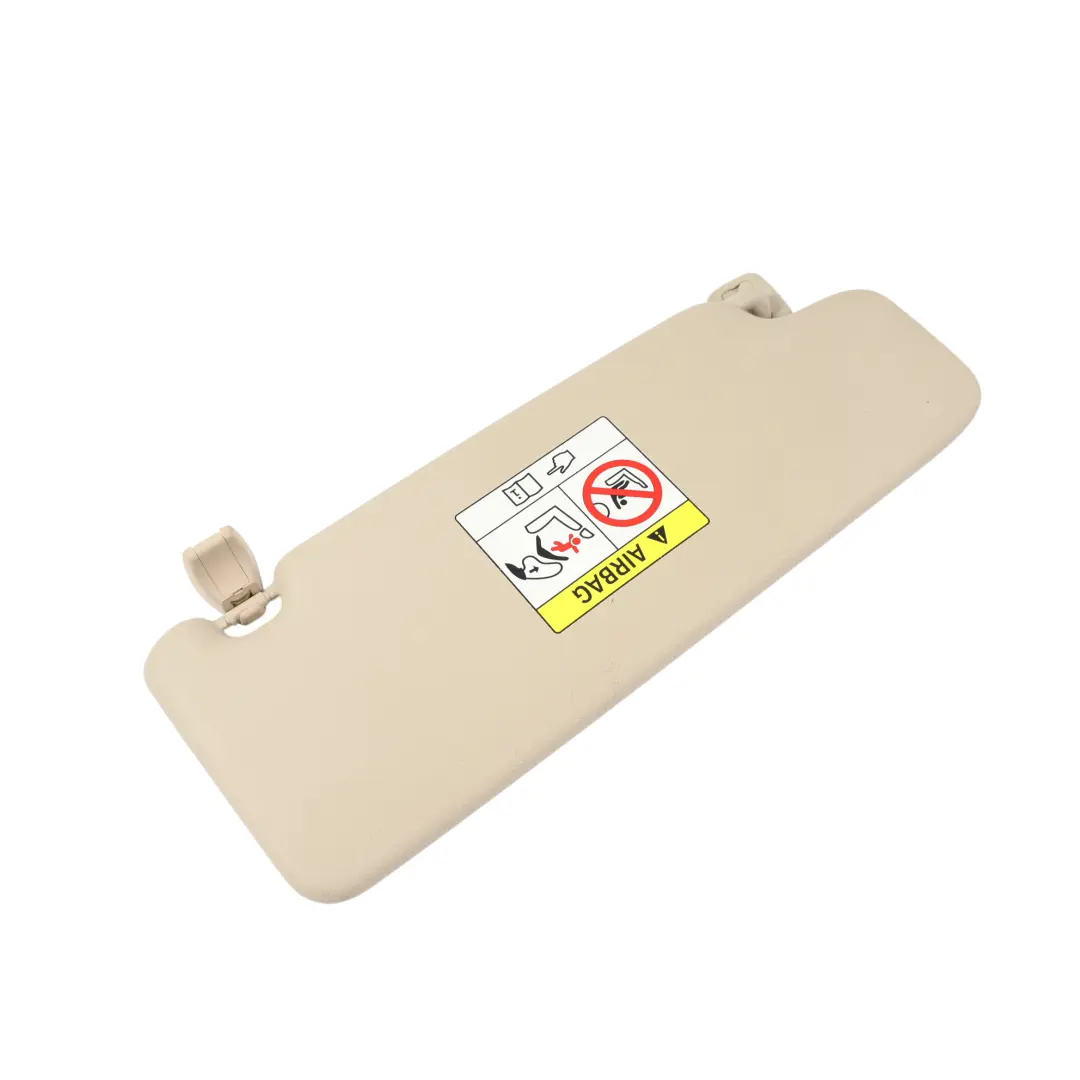 BMW F48 Sun Visor Sun Visor With Label Mirror Oyster Left N/S Side 7402854 - SKU 7402855 - Part number 7402855