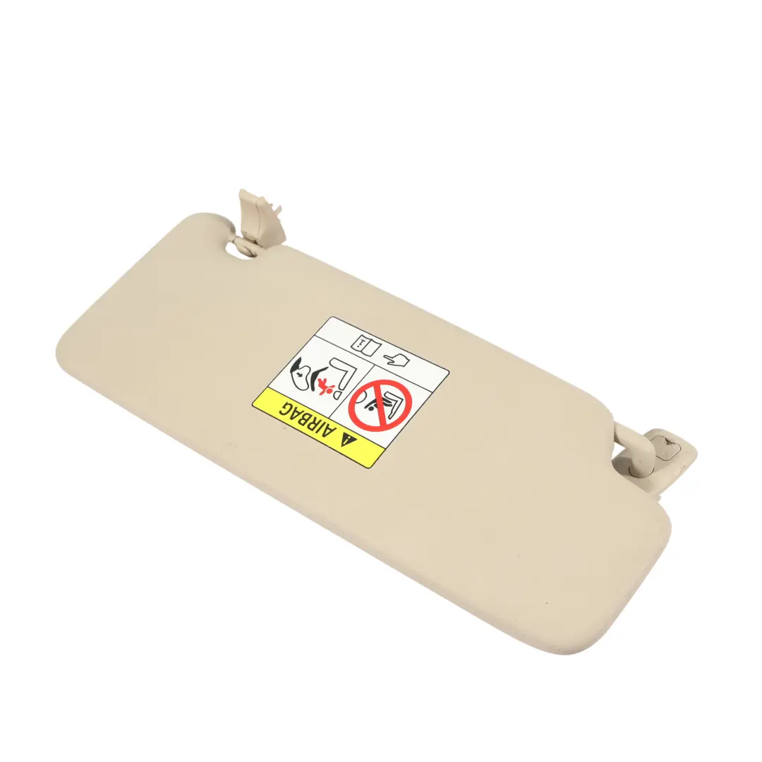 BMW F48 Visiera Parasole Con Etichetta Specchio Oyster Lato Sinistro 7402854 - SKU 7402855 - Numero di parte 7402855