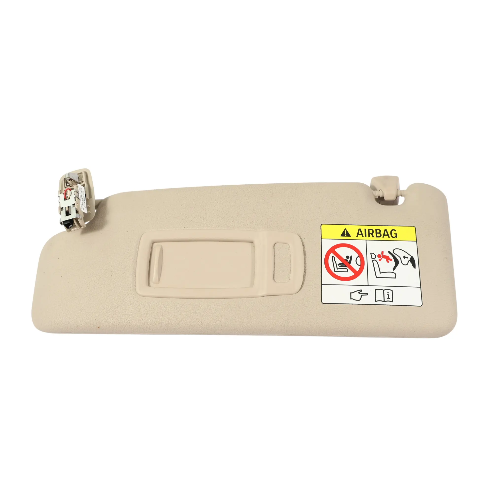 BMW F46 Sonnen Blende Sonnenblende Mit Label Spiegel Oyster Links Seite 7402854