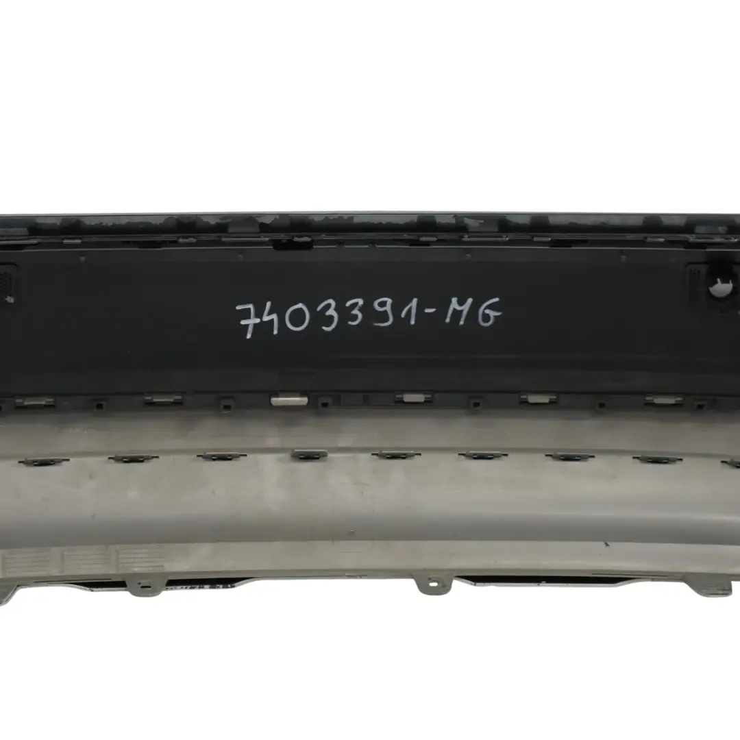 Bumper BMW X1 F48 Trim Panel Cover PDC Mineralgrau Grey Metallic - B39 to Rear with Part number 7403391 Rear Bumper BMW X1 F48 Trim Panel Cover PDC Mineralgrau Grey Metallic - B39 - SKU 7403391-MG - Part number 7403391