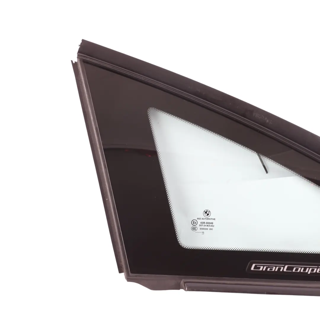 Vitre Triangulaire Arrière Gauche AS2 pour BMW F36 à propos du numéro de pièce 7412017 BMW F36 Vitre Triangulaire Arrière Gauche AS2 - SKU 7412017 - Numéro de pièce 7412017