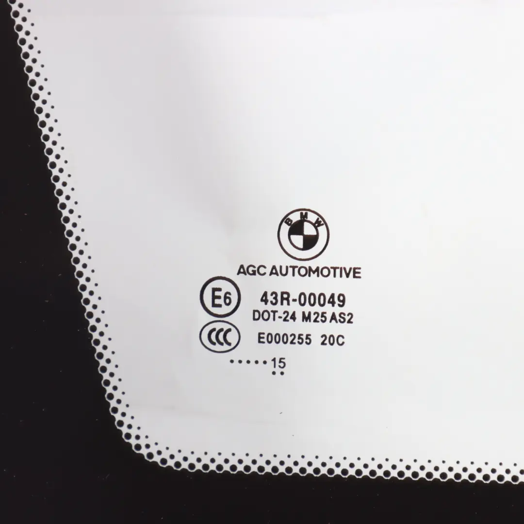 Vitre Triangulaire Arrière Gauche AS2 pour BMW F36 à propos du numéro de pièce 7412017 BMW F36 Vitre Triangulaire Arrière Gauche AS2 - SKU 7412017 - Numéro de pièce 7412017