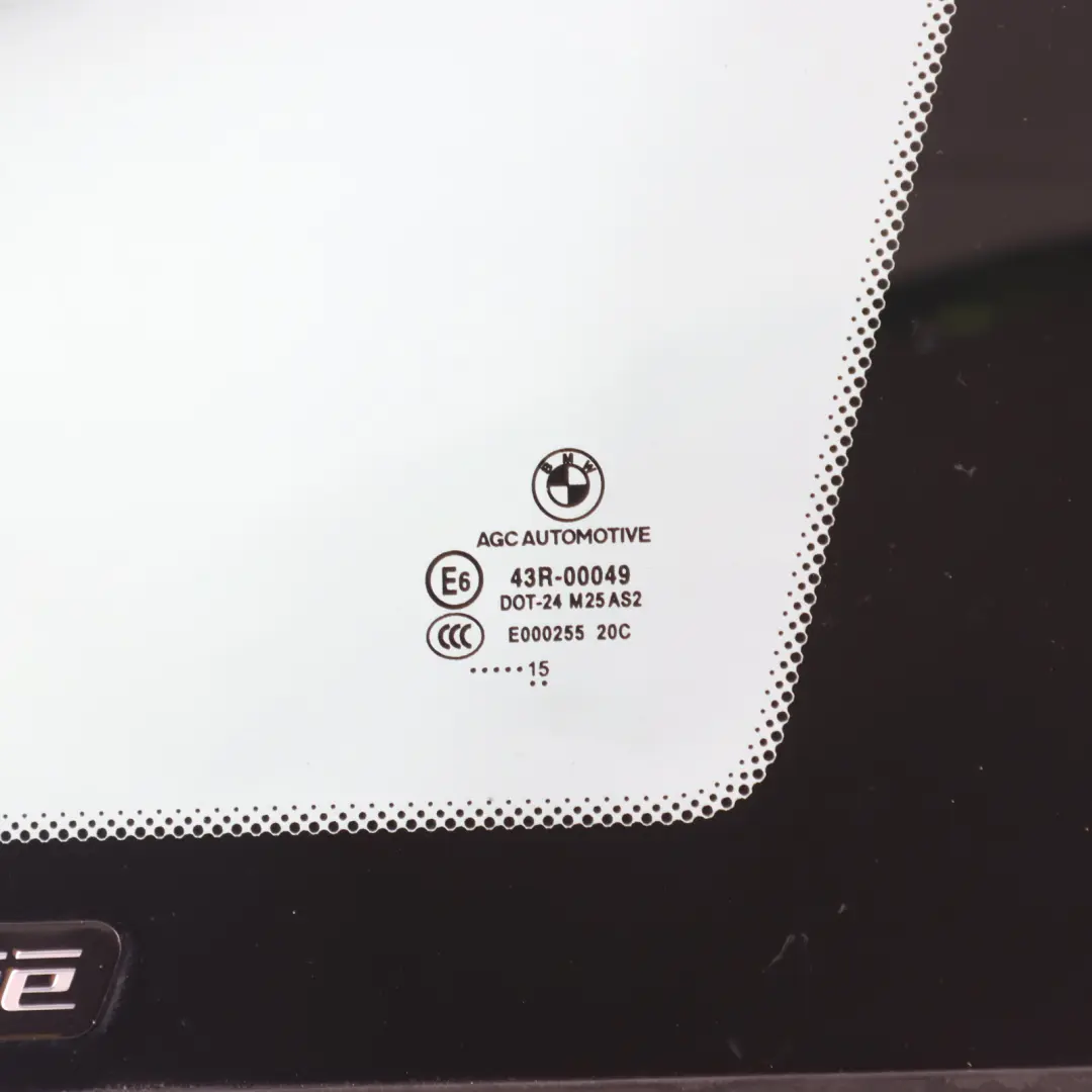 BMW F36 Cristal Ventana Triangular Lateral Trasera Derecha AS2 - SKU 7412018 - Número de pieza 7412018