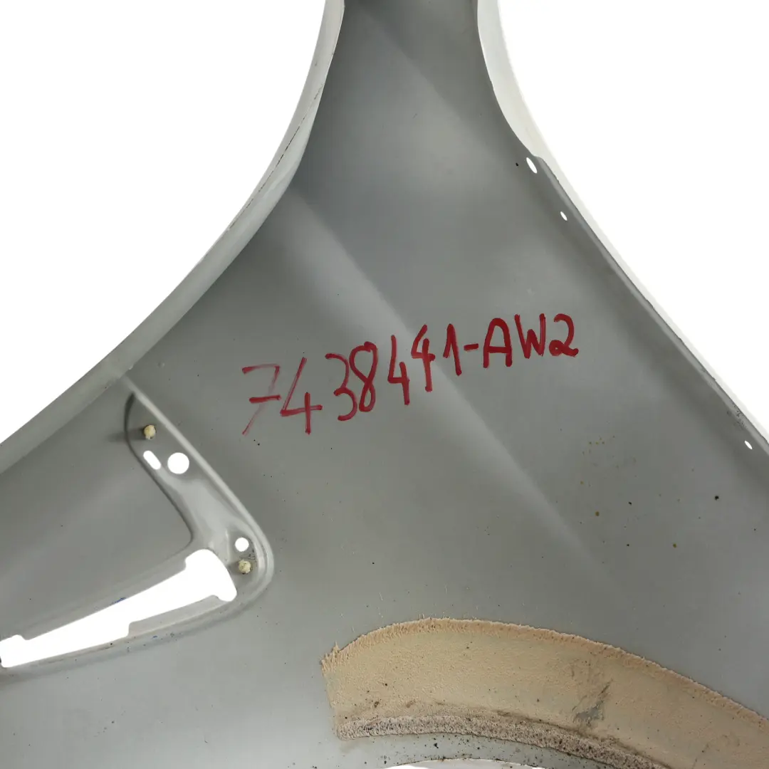 BMW F32 F33 M Sport Seitenverkleidung Kotflügel Vorne Links Alpinweiss 3 - 300 - SKU 7438441-AW2 - Teilenummer 7438441