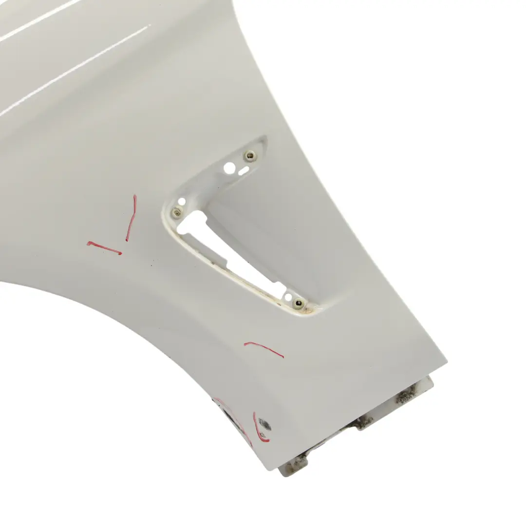 BMW F32 F33 M Sport Seitenverkleidung Kotflügel Vorne Links Alpinweiss 3 - 300 - SKU 7438441-AW2 - Teilenummer 7438441