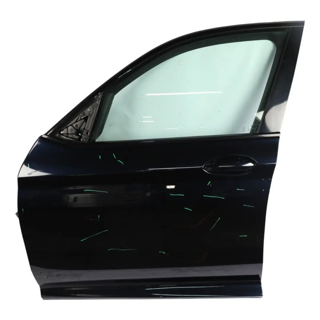 Door Front Left N/S Carbonschwarz Carbon Black Metallic - 416 to BMW X3 G01 with Part number 7465527 BMW X3 G01 Door Front Left N/S Carbonschwarz Carbon Black Metallic - 416 - SKU 7465527-CAR - Part number 7465527