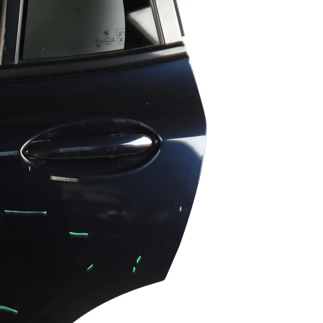 BMW X3 G01 Door Rear Left N/S Carbonschwarz Carbon Black Metallic - 416 - SKU 7465533-CAR - Part number 7465533