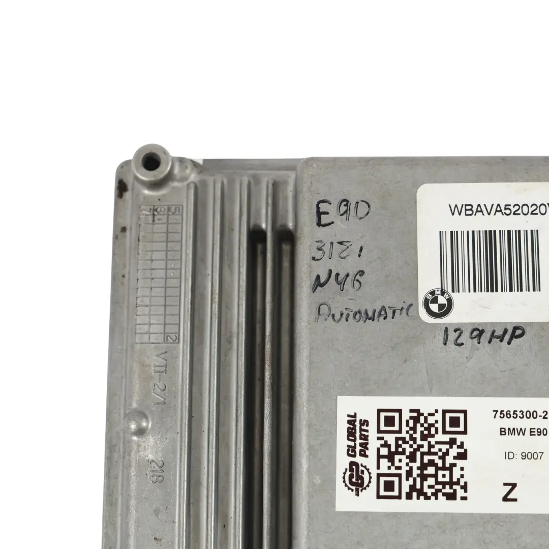 BMW E87 E90 118I 318I N46 129HP Motorsteuerung ECU DME Kit Automatik - SKU 7565300-21 - Teilenummer 7565300