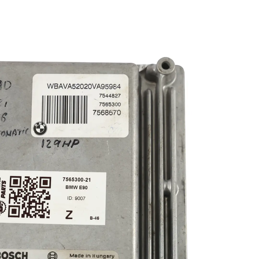 BMW E87 E90 118I 318I N46 129HP Motorsteuerung ECU DME Kit Automatik - SKU 7565300-21 - Teilenummer 7565300