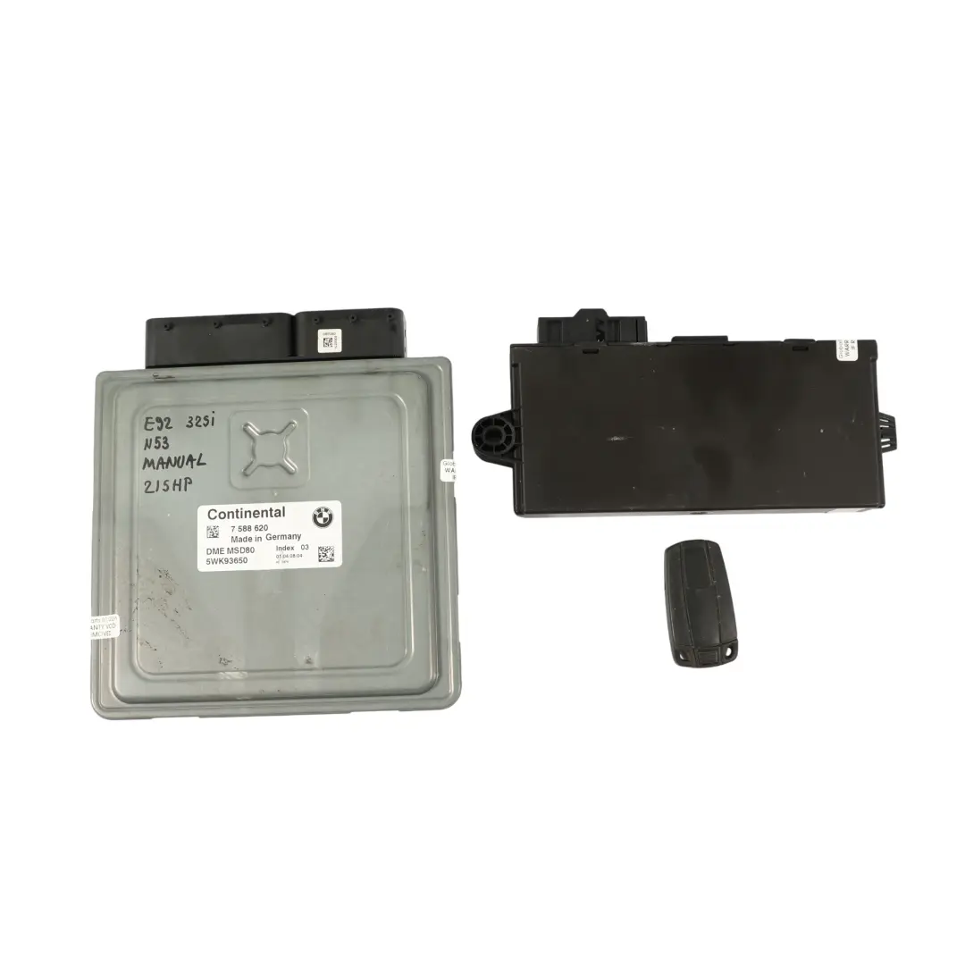 BMW E60 E90 325i 525i N53 218HP Kit ECU Unità Di Controllo DME Manuale - SKU 7588620-7 - Numero di parte 7588620
