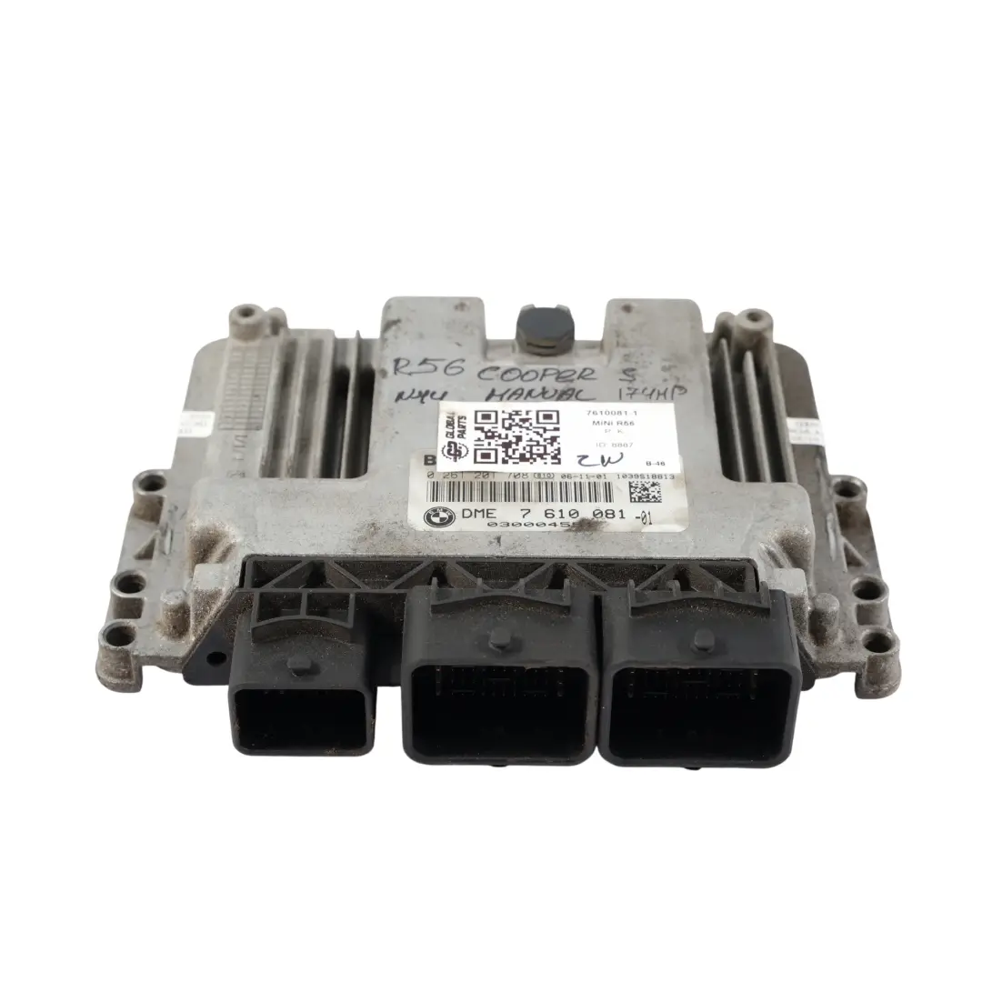 Mini R55 R56 N14 1.6 174HP Komputer Silnika ECU Zestaw DME 7610081 Manual - SKU 7610081-1 - Numer Części 7610011